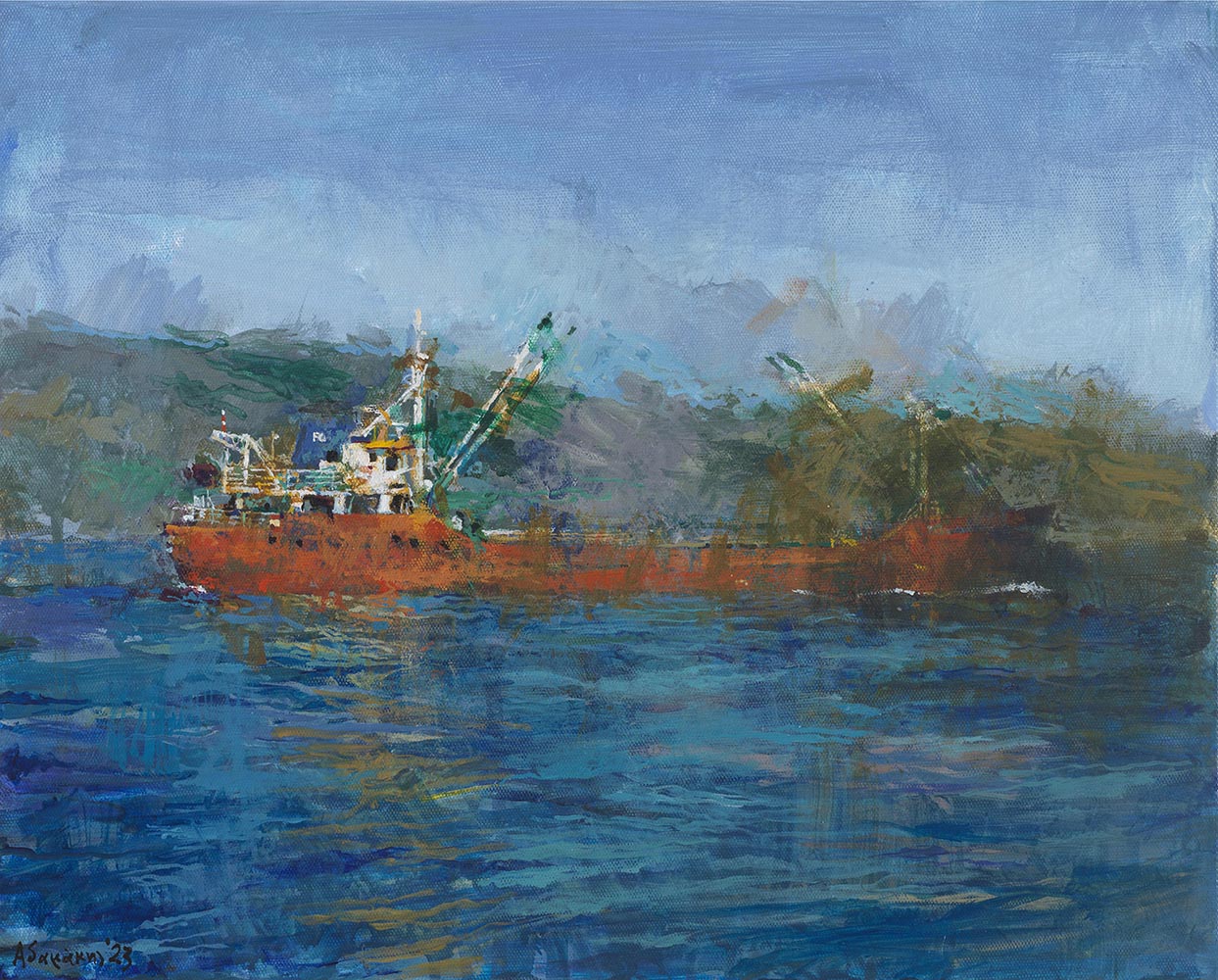 images/New_arrives/New_arrives_2023/Γιάννης_Αδαμάκης_Ένα_κόκκινο_πλοίο_2023_40Χ50_εκ._ακρυλικά_σε_μουσαμά_crop_sat.jpg